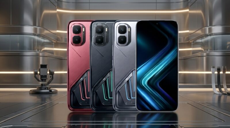 infinix-gt-50-pro-gaming.phone back design with RGB lights ‎