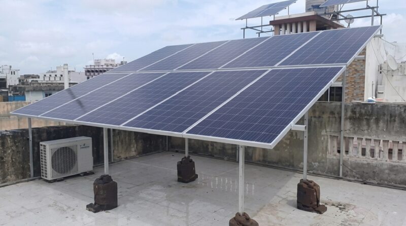 Solar panels on a house in Pakistan, Photo via; Sources