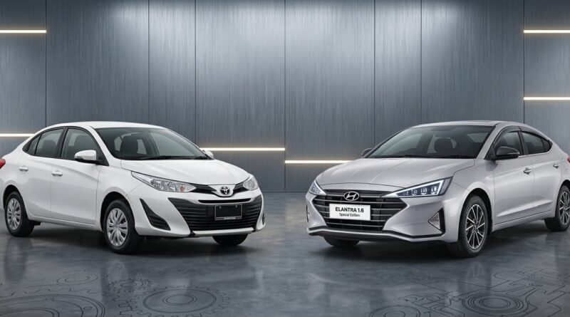 Toyota Yaris vs Hyundai Elantra