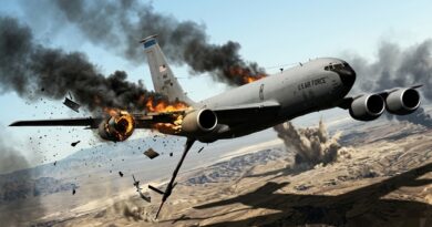 Tragic Loss in the Skies: Pentagon Names Six Airmen Killed in KC-135 Tanker Crash Over Iraq