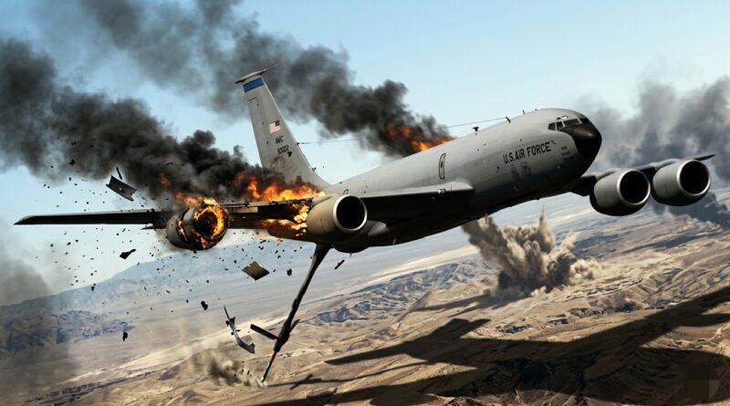 Tragic Loss in the Skies: Pentagon Names Six Airmen Killed in KC-135 Tanker Crash Over Iraq