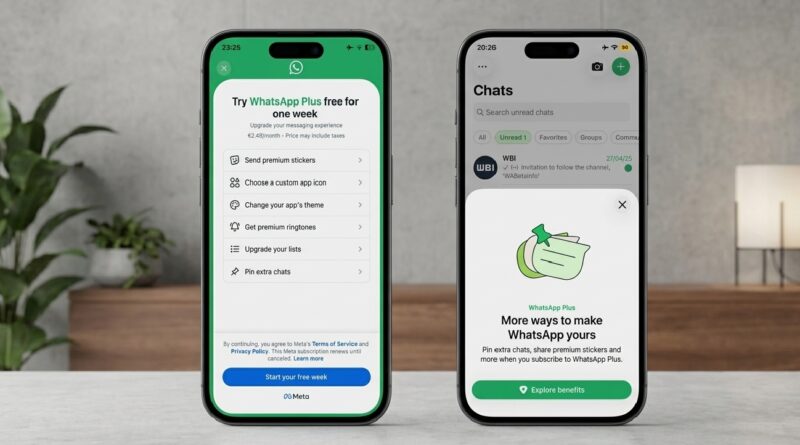 WhatsApp Plus: Meta’s New Premium Subscription Hits iOS