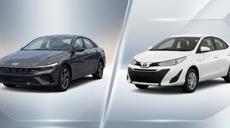 Toyota Yaris vs Hyundai Elantra Pakistan